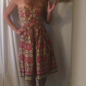 Anthropology Plenty By Tracy Reese Floral Sundress